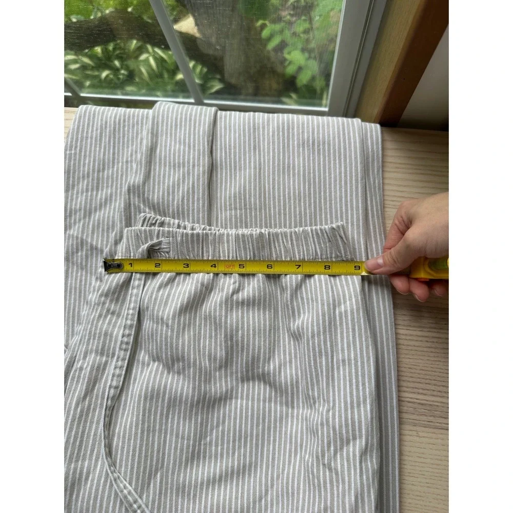 Beaver Lake Mens XL Striped Lounge Pants 100% Cotton Lounge Coastal Casual USA